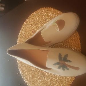 Jcrew factory embroidered espadrilles